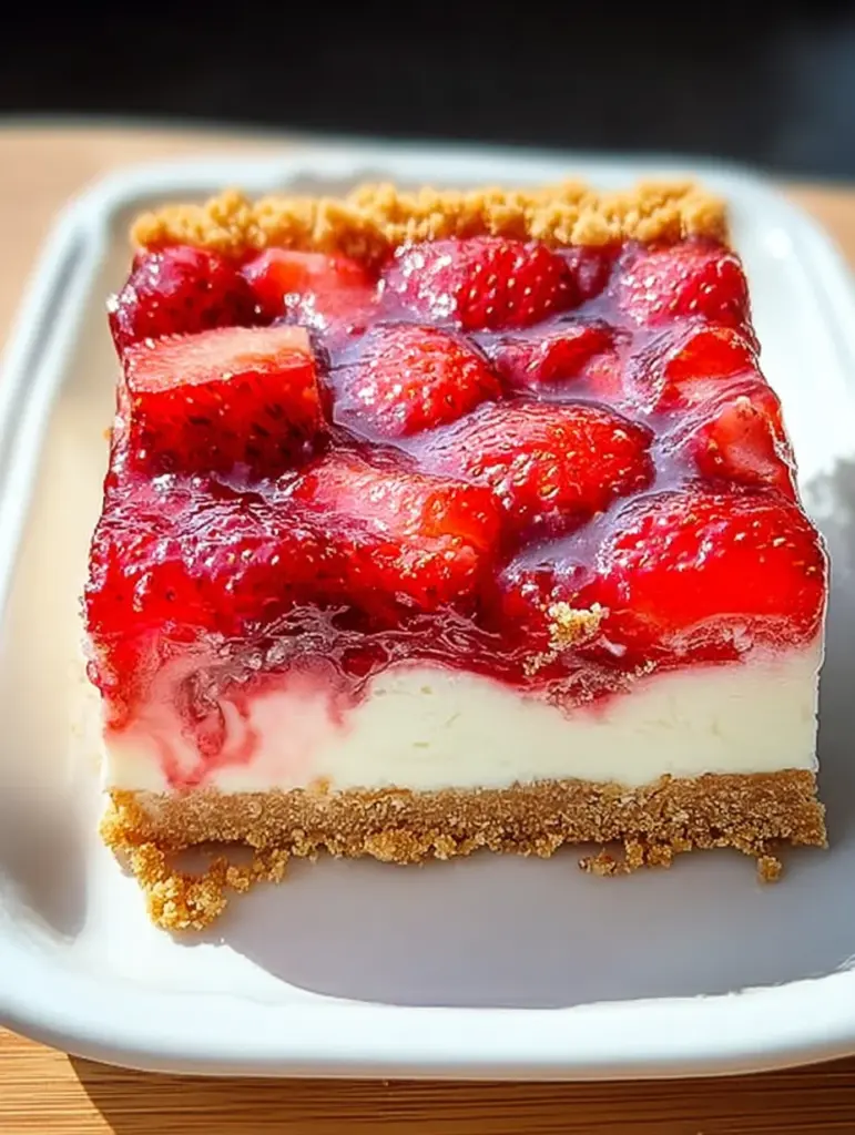 Strawberry Cheesecake Bars