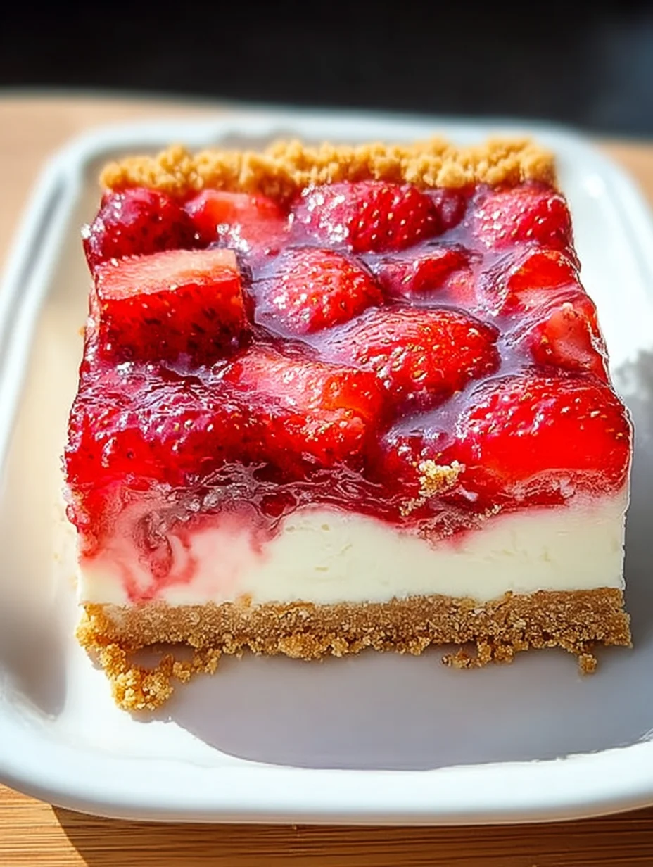 Strawberry Cheesecake Bars