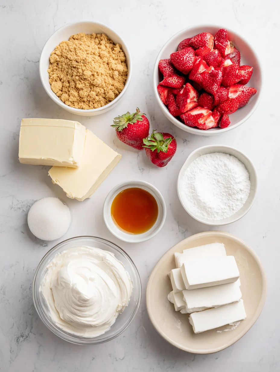 Strawberry Cheesecake Bars
