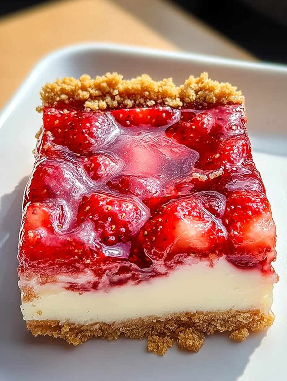 Strawberry Cheesecake Bars