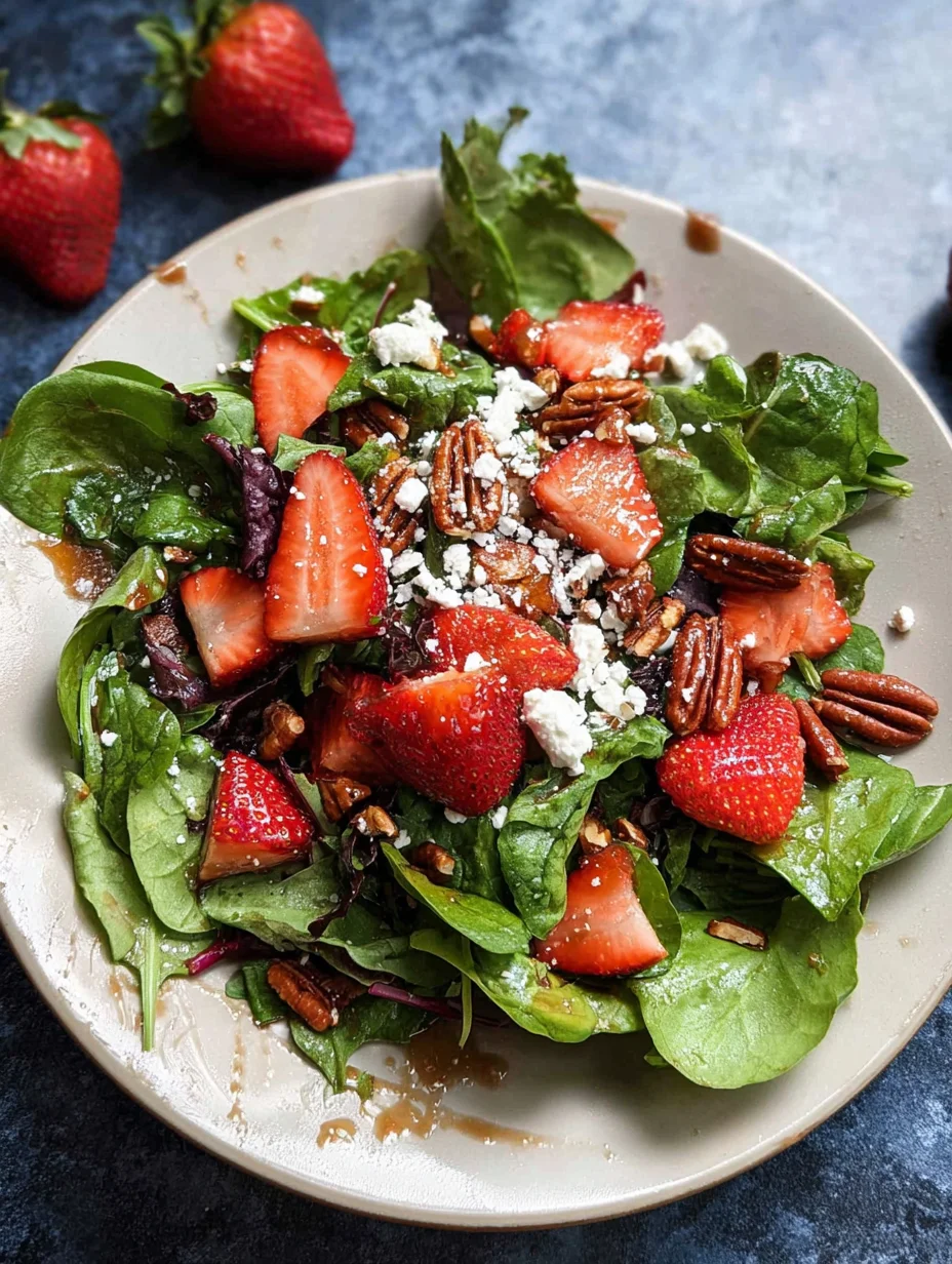 Strawberry Spinach Salad
