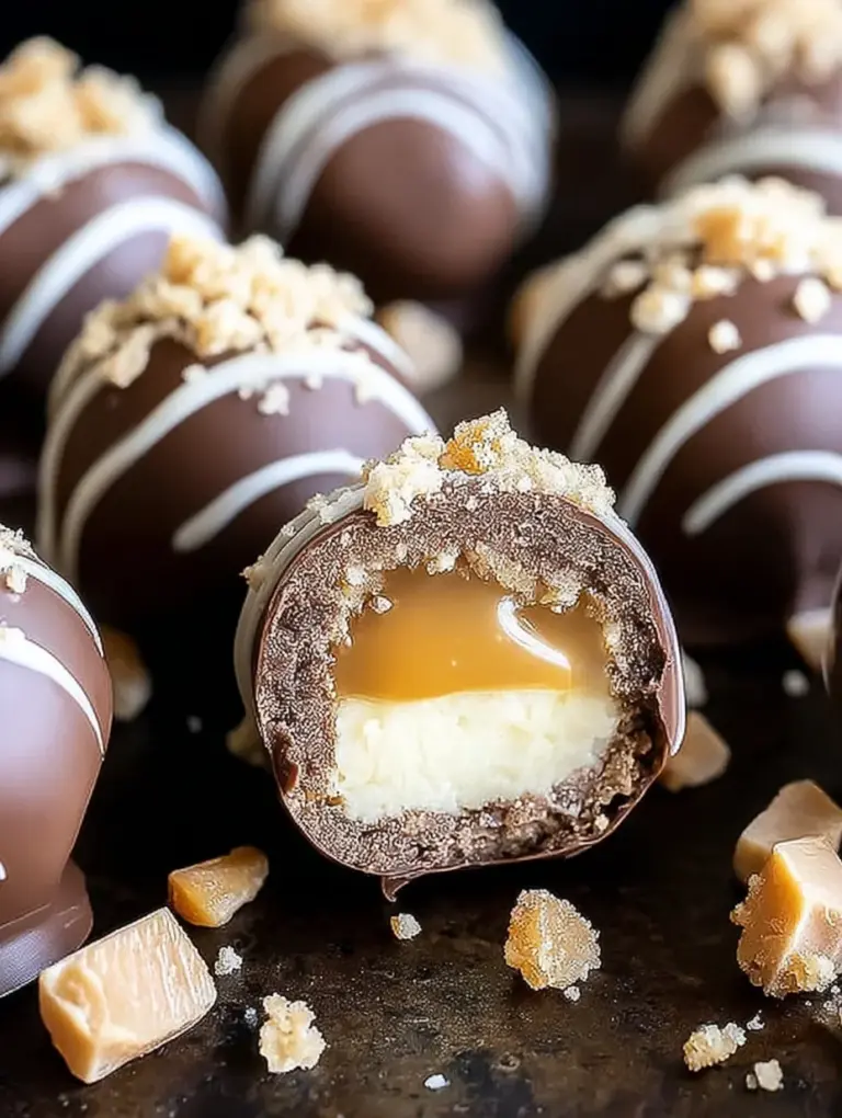 Caramel Apple Truffles